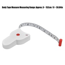 Fat Caliper Body Tape Measure ABS Digital Measuring With Built In Battery New