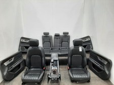 2017 JAGUAR XF Mk2 X260 Black Leather Front & Rear Seats Interior + Door Cards