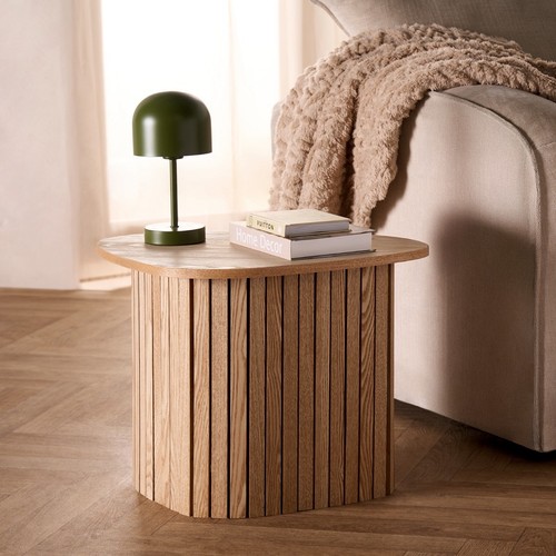 Ohs madison side table ribbed - side,