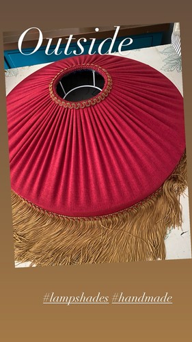 Handmade lampshade frame - handmade,