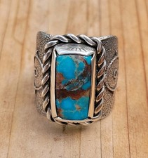 Natural Bisbee Turquoise Tufa