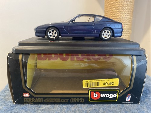 Bburago ferrari 456gt blue - 456gt,