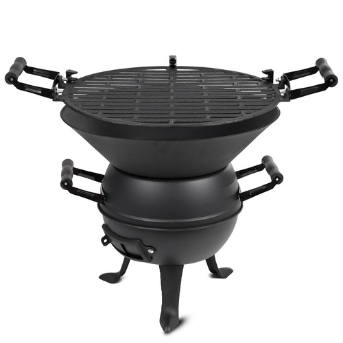 Cast iron fire - cast, pit