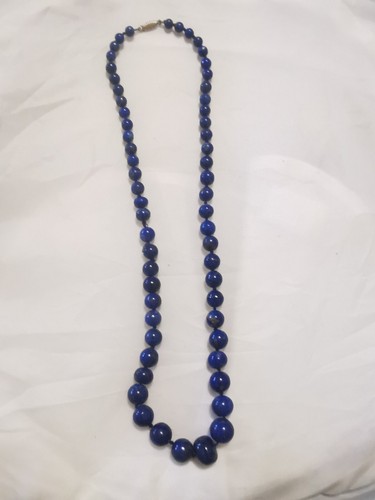 Vintage graduated lapis - a,