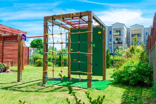 Powder coated metal monkey - coated,