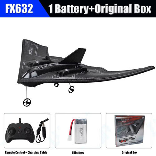 Plane stealth 2ch 34cm - rc,