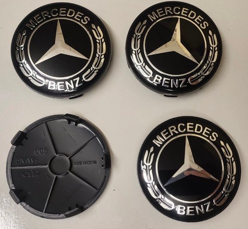 Mercedes wheel centre cap - 4x,