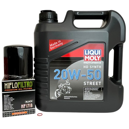 Twin oil change kit harley - v-twin,