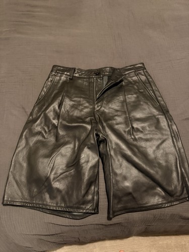 Zara leather shorts size - size, 30