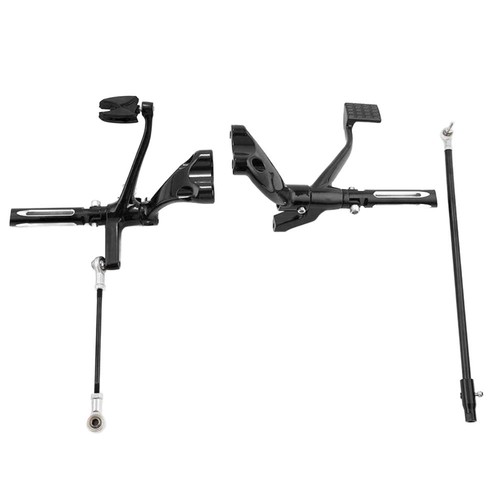 Black forward controls kit fit - controls,