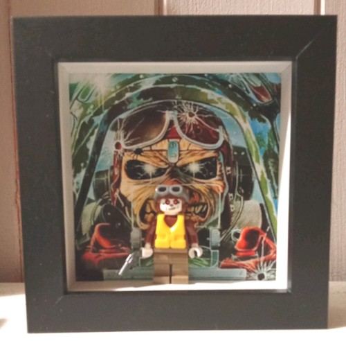 Framed iron maiden aces high - iron,