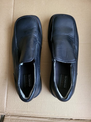 Trojan men black leather - men's,