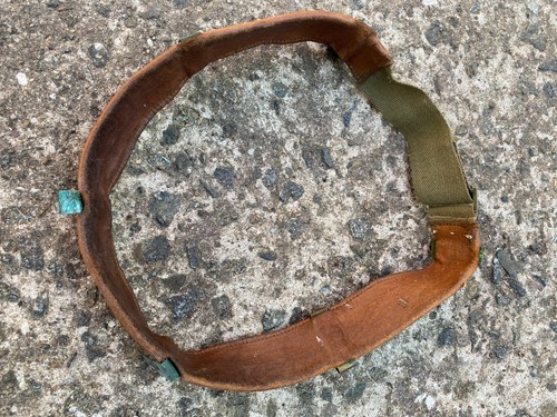 Helmet sweatband probably - helmet,
