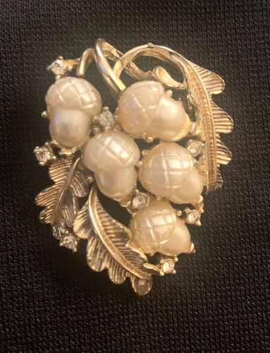 Vintage coro faux acorn - vintage,