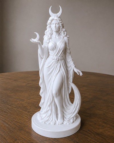 Nyx greek goddess - statue, –