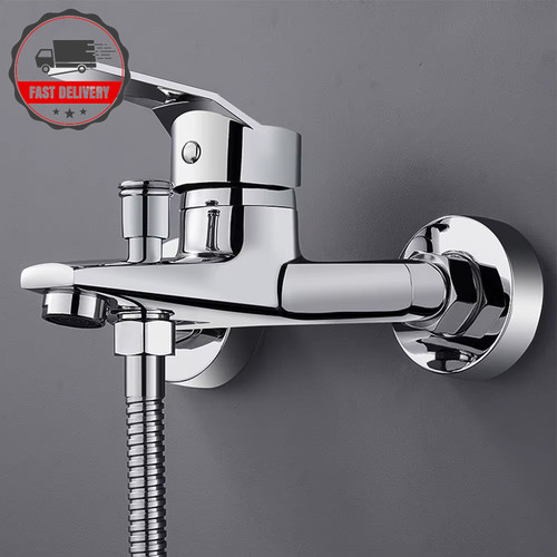 Chrome wall mounted - mounted, bath