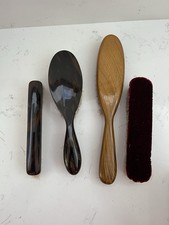 4 X Vintage Bristle Brush Faux