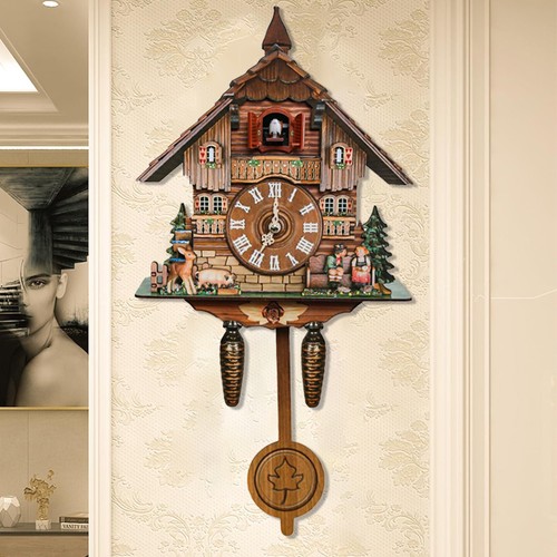 Vintage cuckoo clock - clock, wall