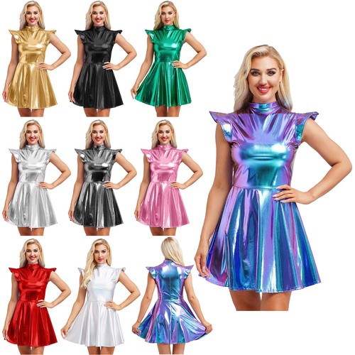 Women holographic shiny - uk,