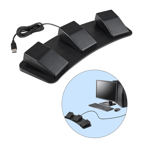Usb triple foot pedal keys - triple,