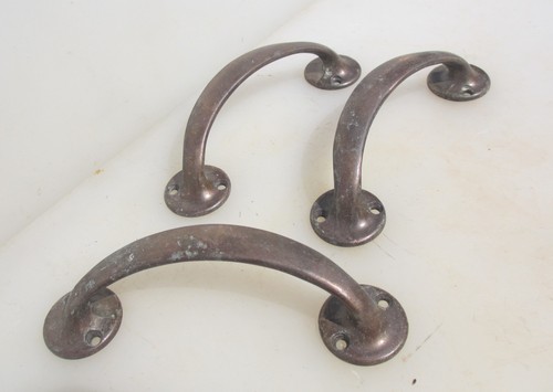 Vintage metal door - door, handle