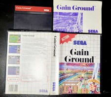 Gain Ground  - Sega Master System Boxed + Manual