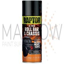 UPOL Raptor Roll Bar & Chassis Aerosol - Satin Black