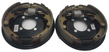Pair of 10"x2.25" Hydraulic Backing Plates Trailer Axle 3500# Brake