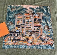 Hermes Douze Leopards Double