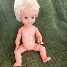 VINTAGE 1970'S PRAM DOLL -