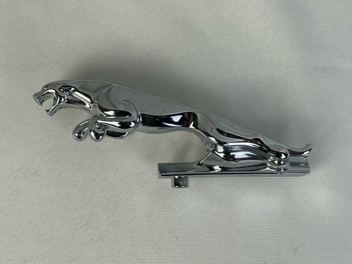1960 jaguar hood ornament - jaguar,