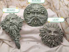 Green man wall - man,