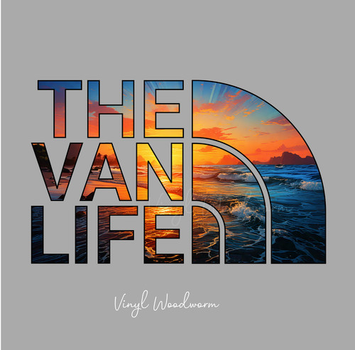 The van life - colourful, vinyl