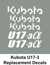 Kubota Digger U17-3 / Plant