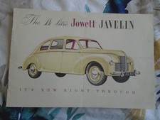 1 1/2 Litre Jowett Javelin