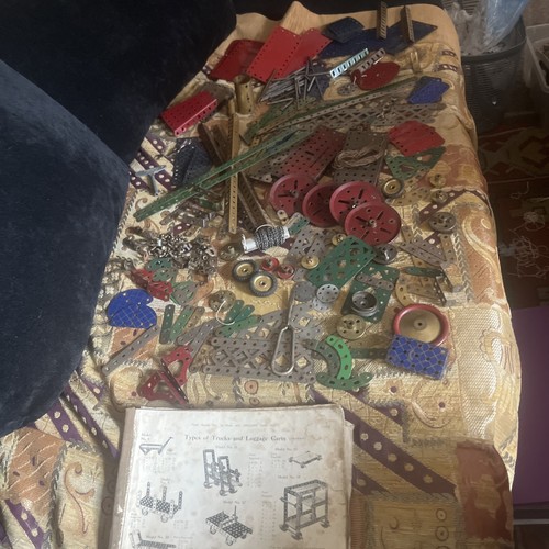 Vintage meccano mixed job - meccano,