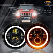 2x 7Inch Round LED Headlights