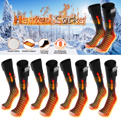 Electric heated socks - electric,