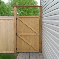 5FT Garden Gate Solid Pine