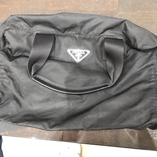 Prada tessuto black nylon - tessuto,
