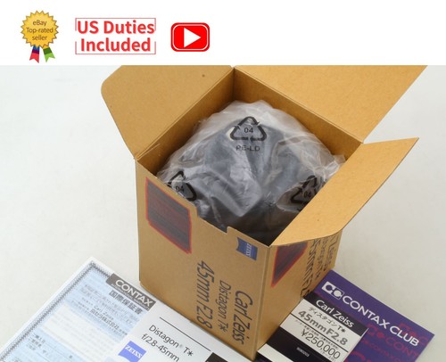 Almost unused box contax - [almost,
