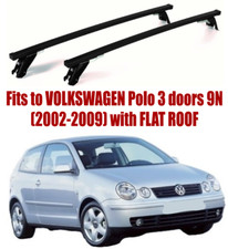 Premium Roof Rack Bars For VW Polo 9N (2002-2009) with Flat Roof ST305/466M