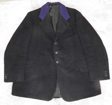 Gents Black With Navy Collar