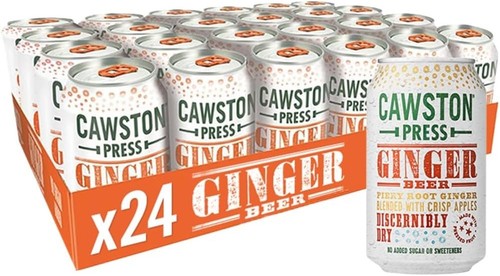 Cawston press fizzy ginger - cawston,