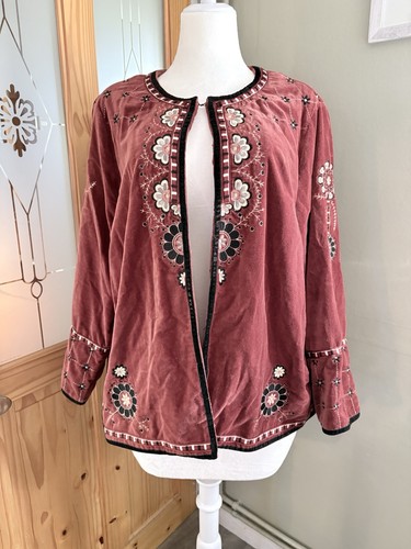 Monsoon embroidered velvet - monsoon,
