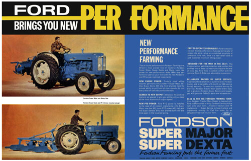 Vintage fordson super - vintage, &