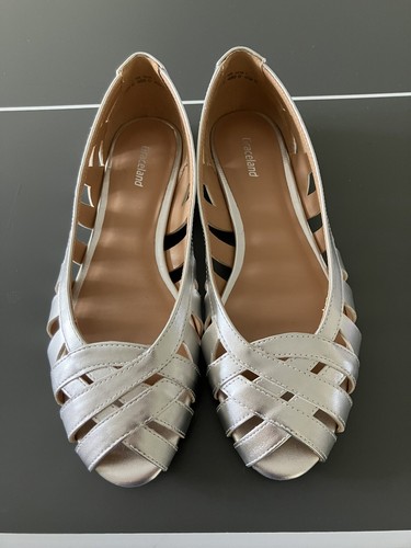 Deichmann silver sandals shoes - sandals,