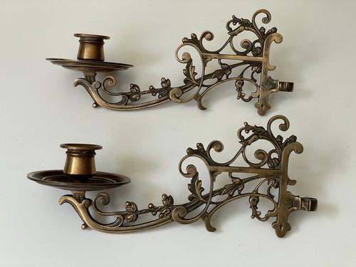 Antique art nouveau brass - nouveau,
