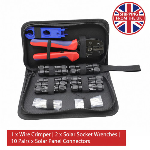 Crimping tool set mc4 solar - tool,