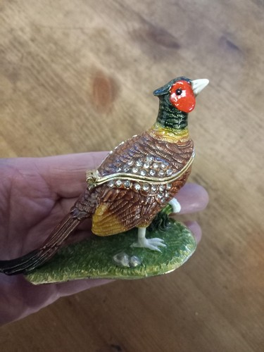 Treasured trinkets pheasant - trinkets,